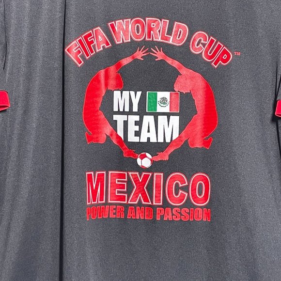 2010 Official Fifa South Africa World Cup Team Mexico Soccer Jersey Patch Mens - Picture 2 of 9